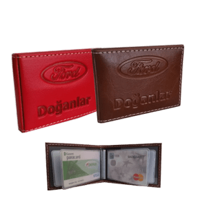 Suni Deri Kredi Kartlık